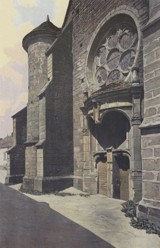 Avirey-Lingey, Chiesa di Avirey, Porta S da French Photographer