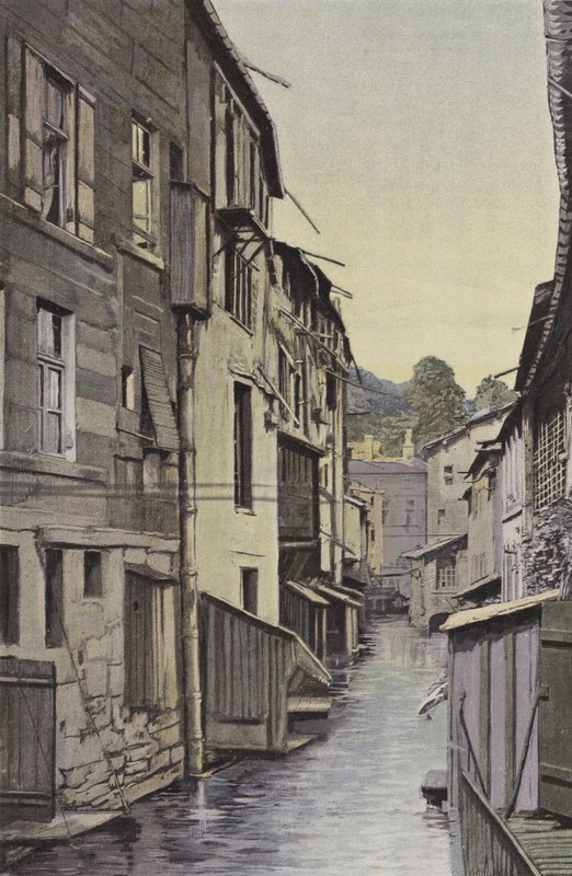 Bar-le-Duc, Il canale delle Fabbriche da French Photographer