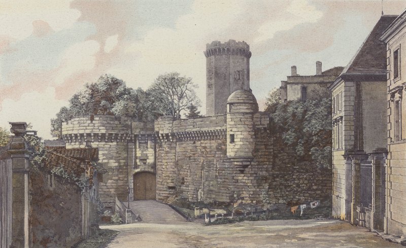Bourdeilles, Castello, Lato dell