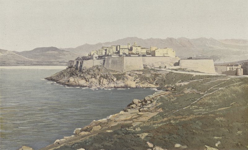 Calvi, Città Alta da French Photographer