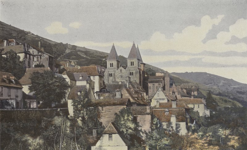 Conques, Vista generale da French Photographer