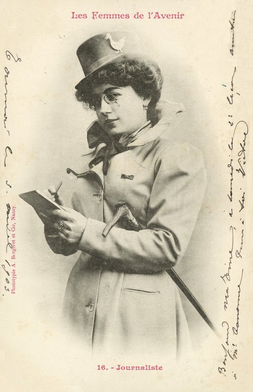 Giornalista, Donna del Futuro da French Photographer