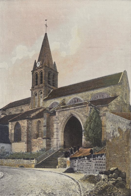 Jouy-le-Moutier, chiesa da French Photographer