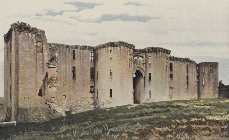 La Ferte-Milon, Castello, Facciata principale da French Photographer