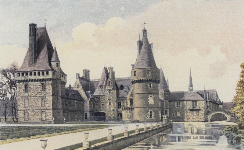 Maintenon, Castello, Vista generale da French Photographer