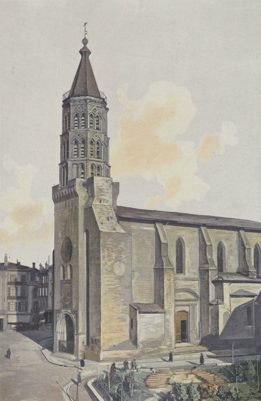 Montauban, Chiesa di San Giacomo, Insieme SO da French Photographer