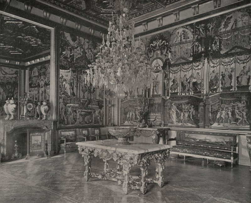 Palazzo di Fontainebleau, Salone delle Ricevimenti da French Photographer