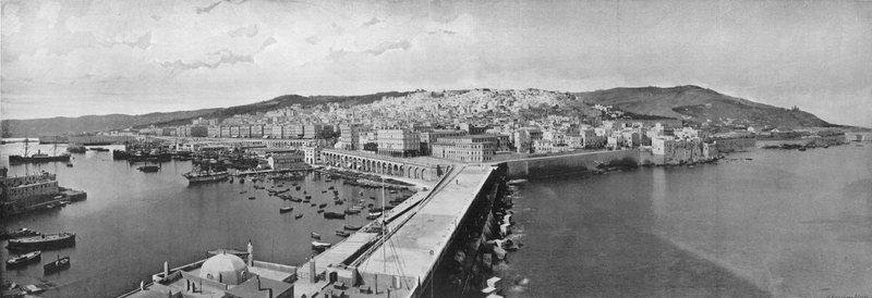 Panorama di Algeri da French Photographer