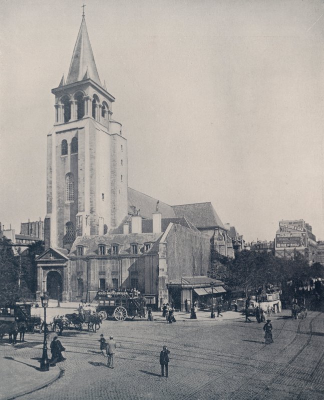 Parigi: Chiesa di St Germain-des-Prés da French Photographer