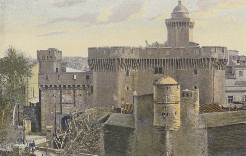 Perpignan, Il Castillet, Lato esterno da French Photographer