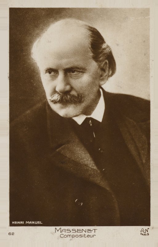 Ritratto di Jules Massenet da French Photographer
