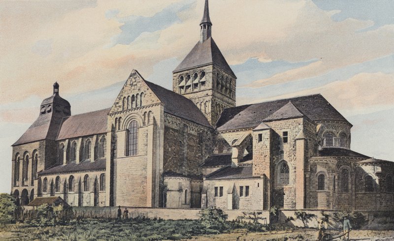 Saint-Benoit-sur-Loire, Chiesa abbaziale, Insieme sud da French Photographer
