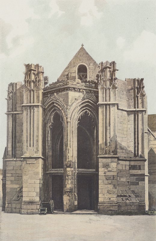 Saint-Just, Chiesa, Insieme ovest da French Photographer