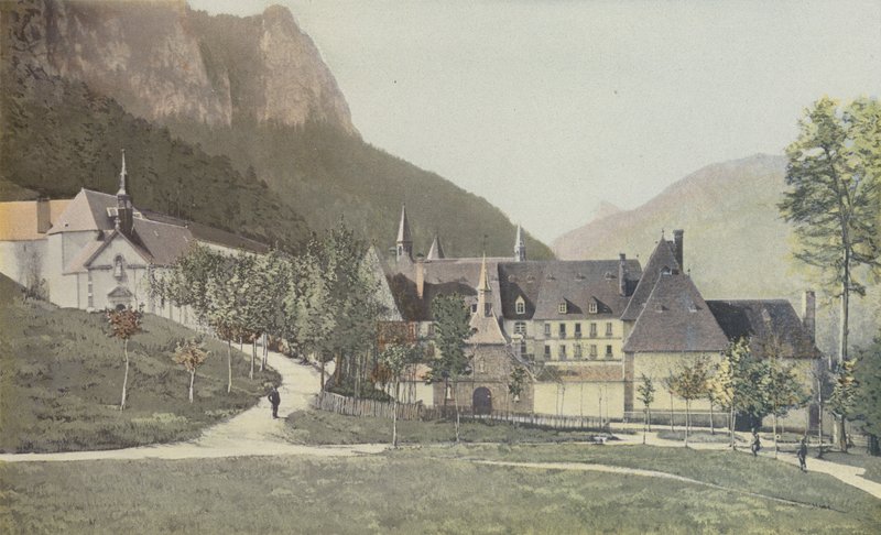 Saint-Pierre-de-Chartreuse, Convento della Grande-Chartreuse, ingresso da French Photographer