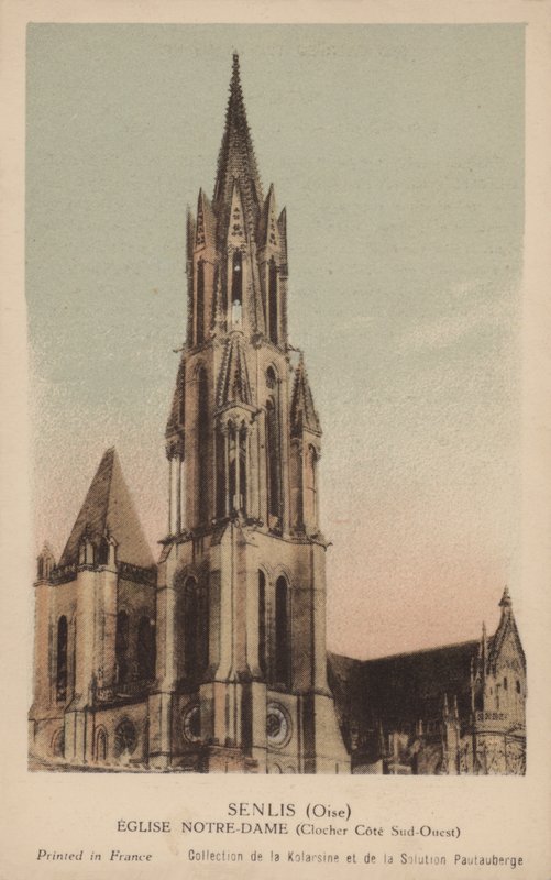 Senlis, Chiesa Notre Dame da French Photographer
