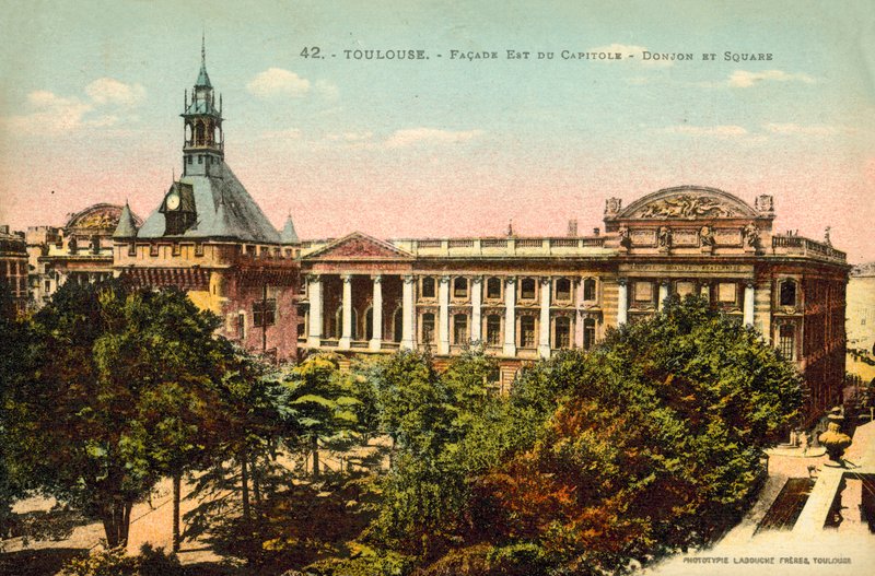 Tolosa, Capitole, Donjon, Piazza da French Photographer