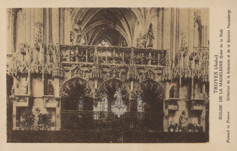 Troyes, Aube, Chiesa della Maddalena da French Photographer