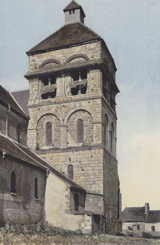 Vertus, Chiesa, Campanile N O da French Photographer