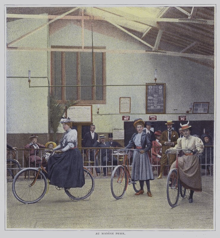 Donne cicliste da French Photographer