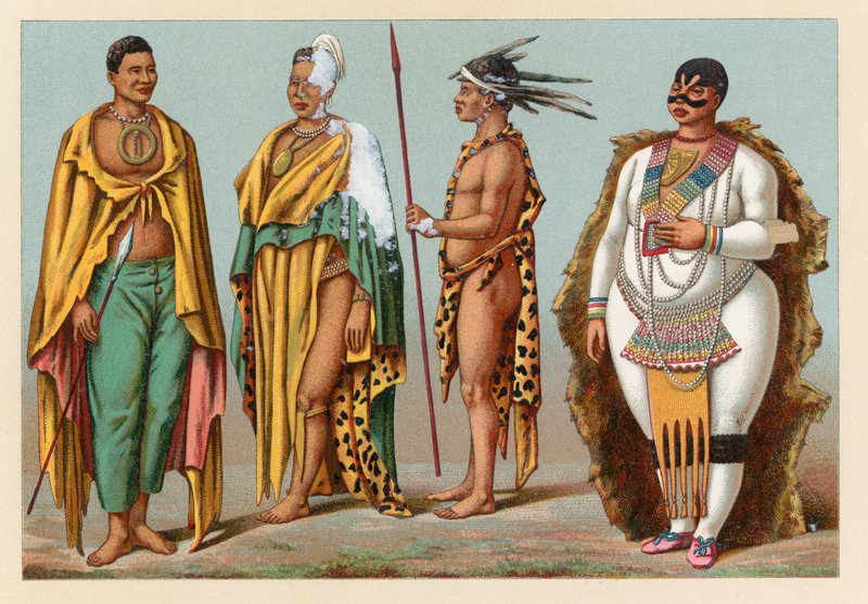 Costume africano da French School