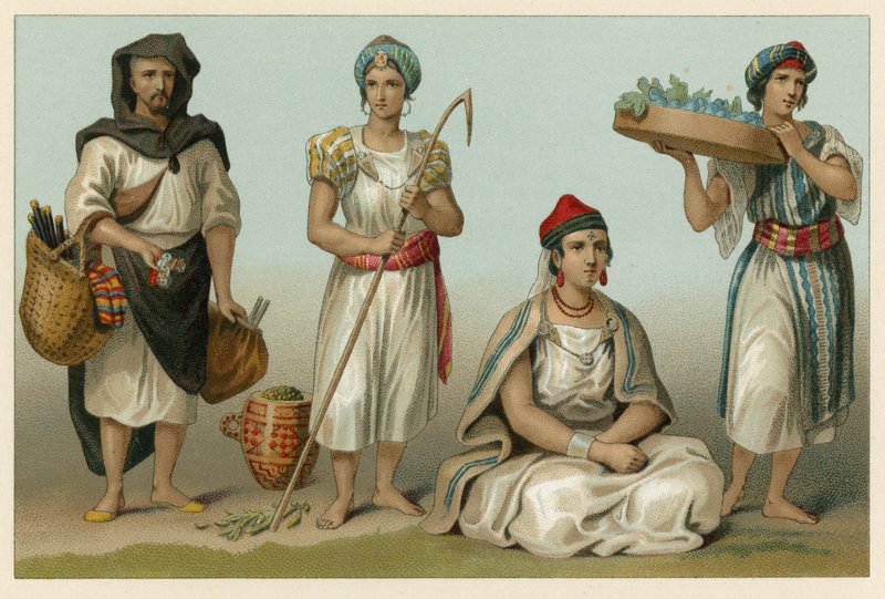 Costume africano da French School