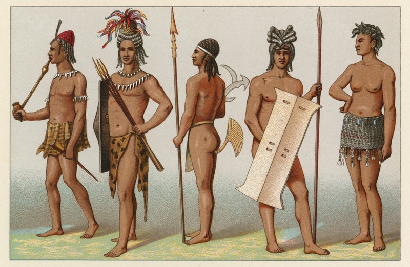 Costume africano da French School