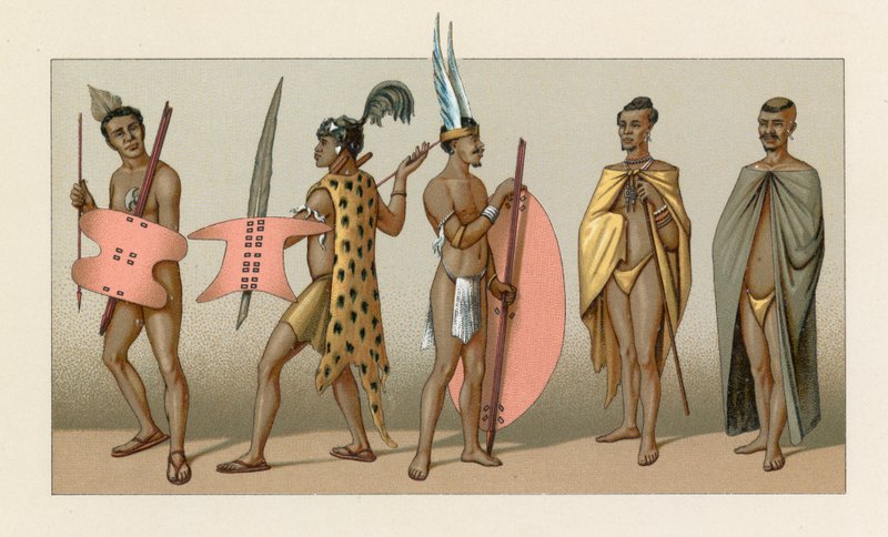 Costume africano da French School