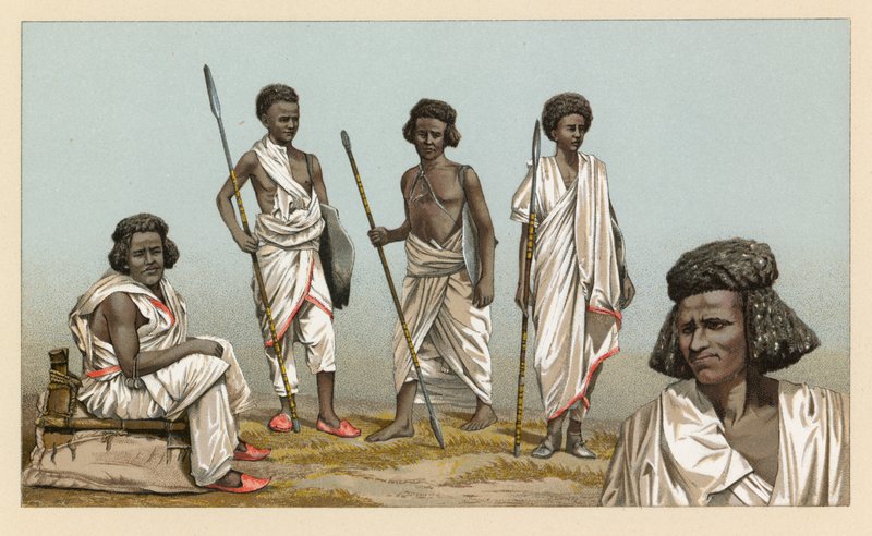 Costume africano da French School