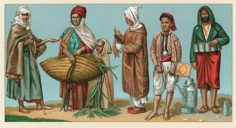 Costume africano da French School