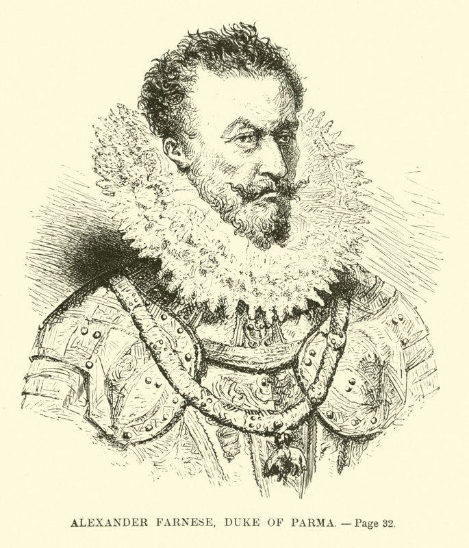 Alessandro Farnese, Duca di Parma da French School