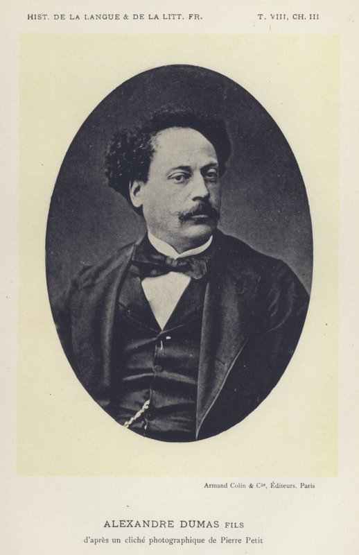 Alexandre Dumas figlio da French School