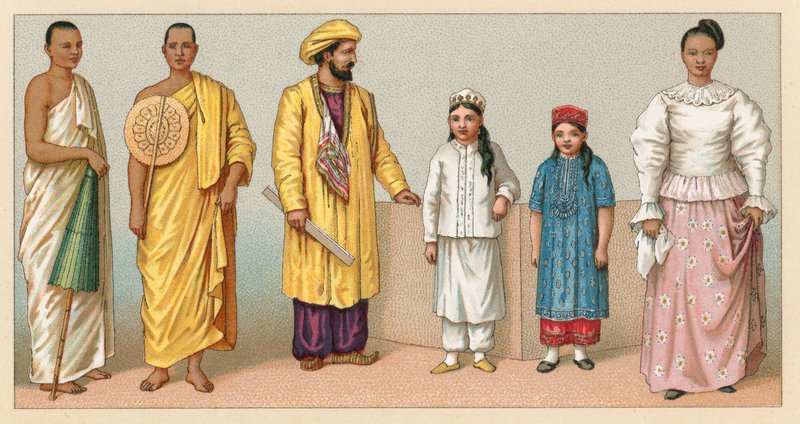 Costume asiatico da French School