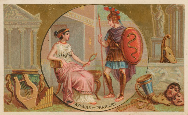Aspasia e Pericle da French School