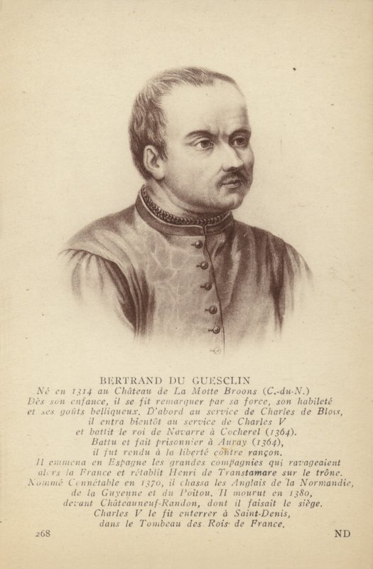 Bertrand du Guesclin da French School