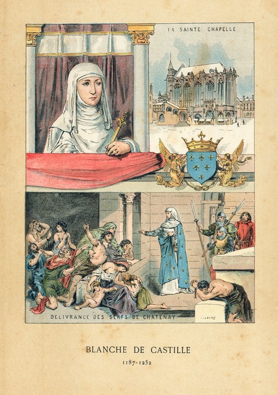 Blanche de Castille da French School