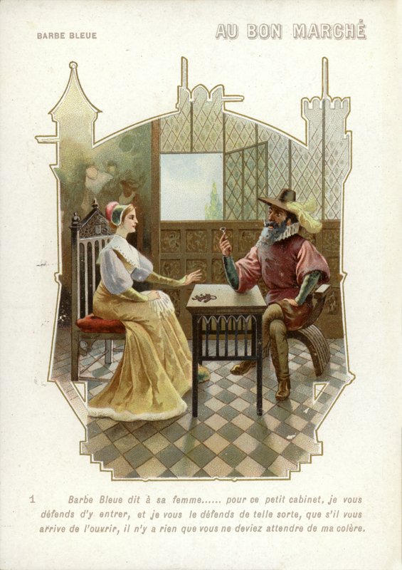 Barbablù, Tenendo la chiave da French School