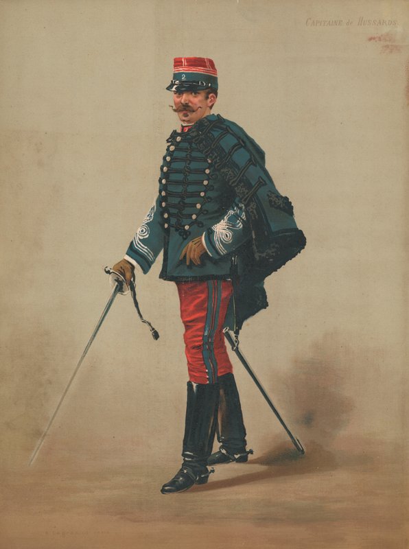 Capitano degli Ussari da French School