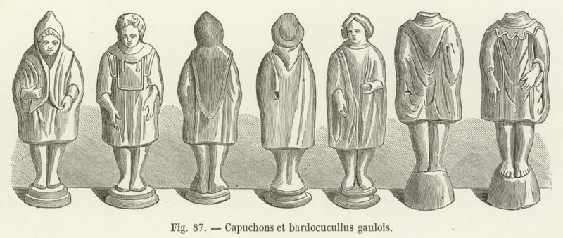 Cappucci e bardocuculli gallici da French School