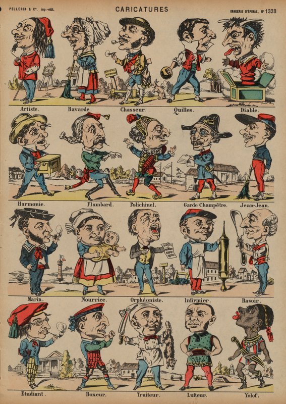 Caricature da French School