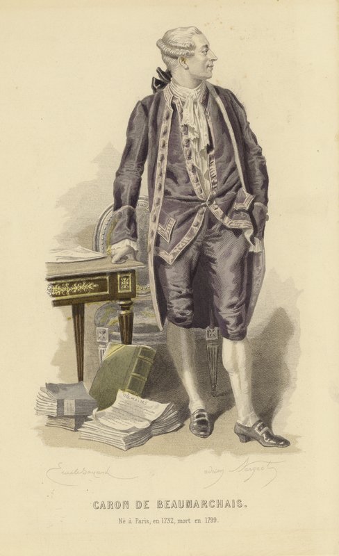 Caron de Beaumarchais (1732-1799) da French School