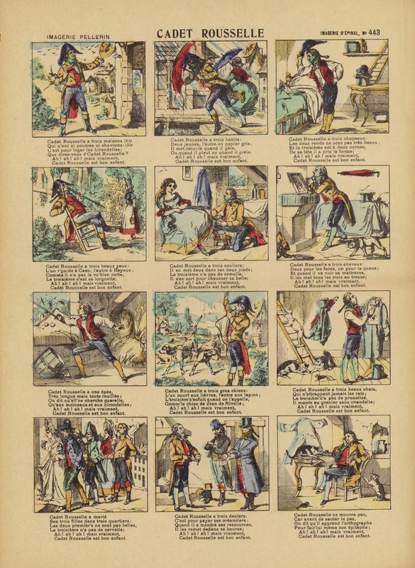Fumetto di Cadet Rouselle da French School