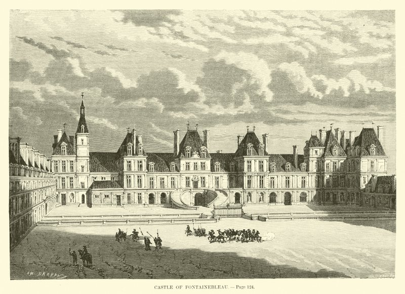 Castello di Fontainebleau da French School
