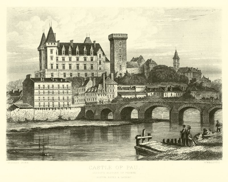 Castello di Pau da French School
