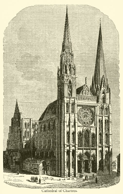 Cattedrale di Chartres da French School