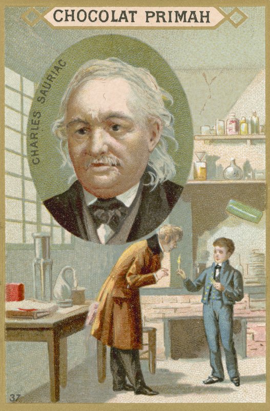 Charles Sauria, chimico francese da French School