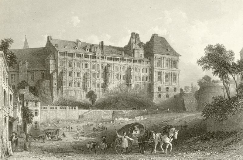 Castello di Blois da French School