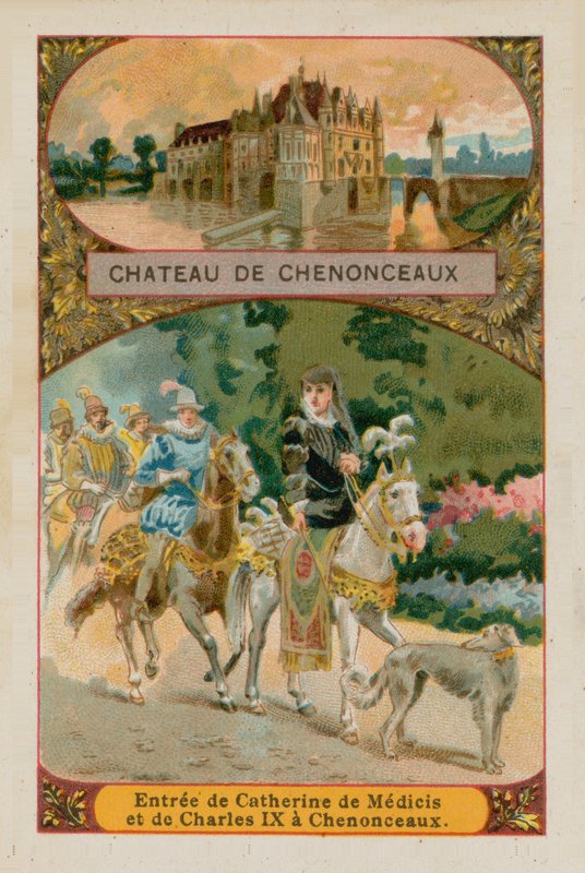 Castello di Chenonceaux da French School