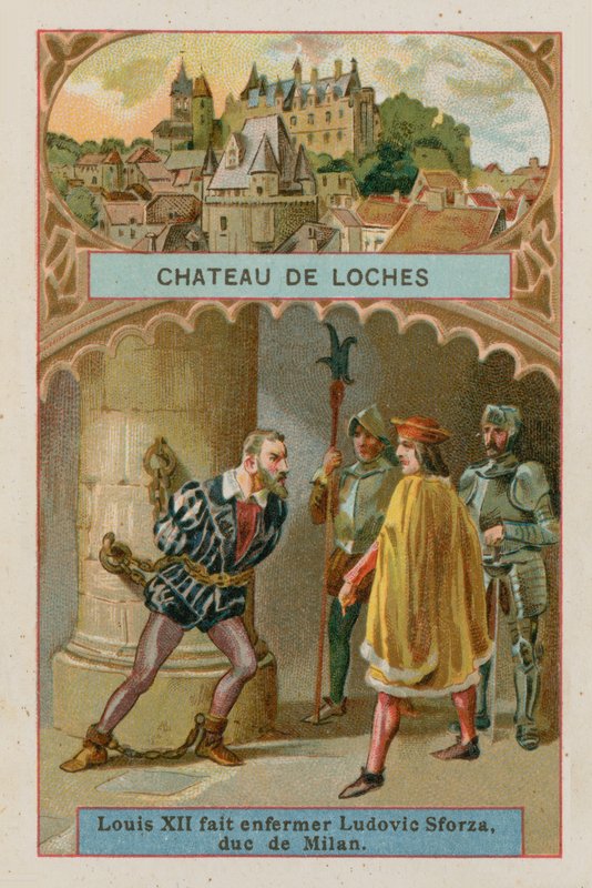 Castello di Loches da French School