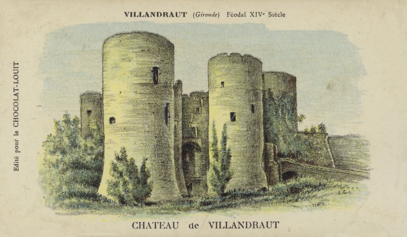 Castello di Villandraut, Villandraut, Gironda da French School