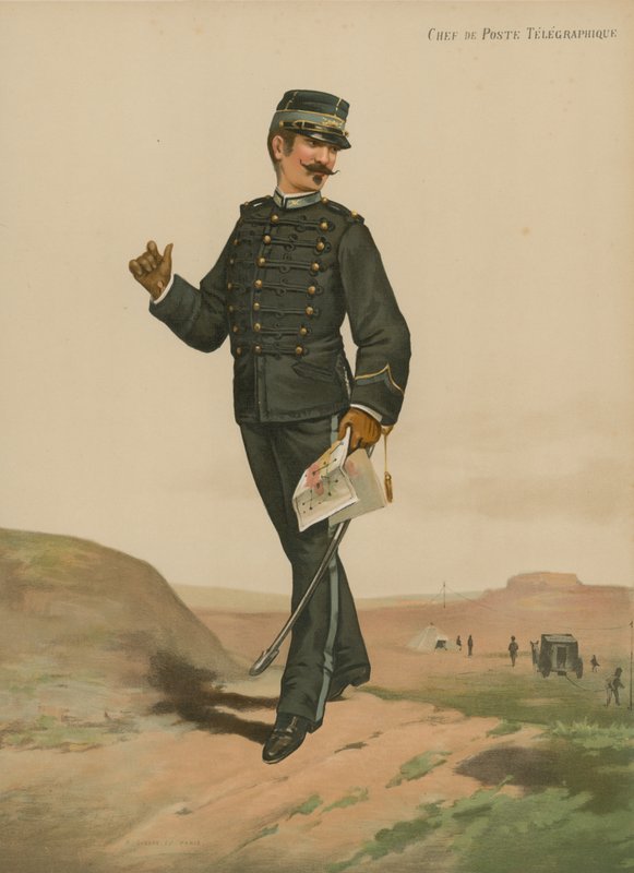 Capo del Posto Telegrafico da French School